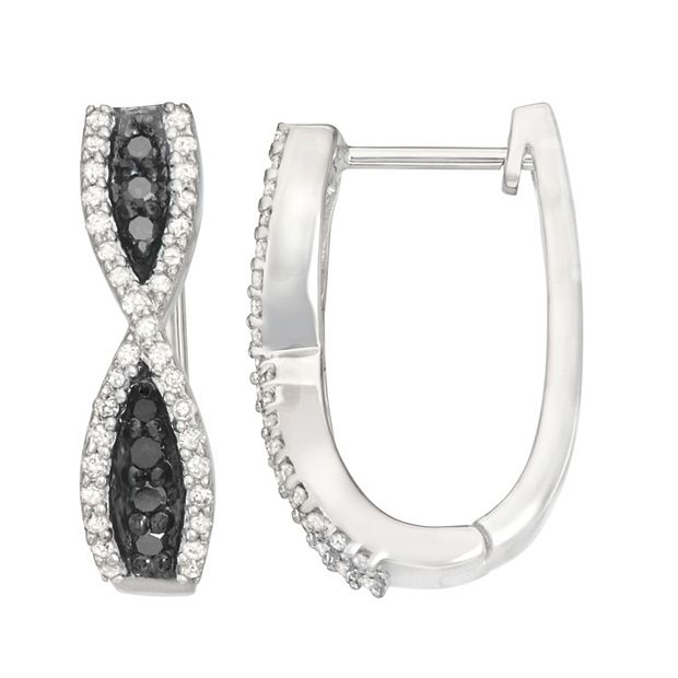 Kohls diamond hoop earrings sale