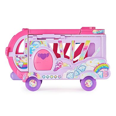Hatchimals CollEGGtibles Transforming Rainbow-cation Camper Toy Car