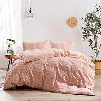 Serenta Kolkata Washed Cotton Duvet Cover Set with Shams