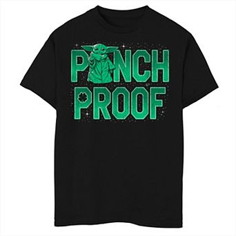 Boys 8-20 Star Wars The Mandalorian Neon Text Pinch Proof Graphic Tee