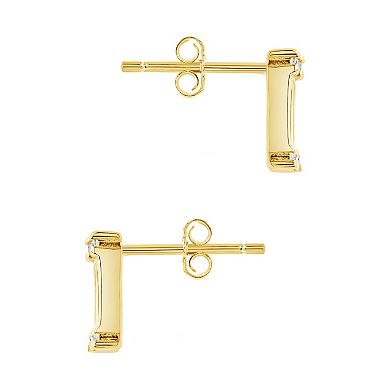 MC Collective Luella Square Stud Earrings