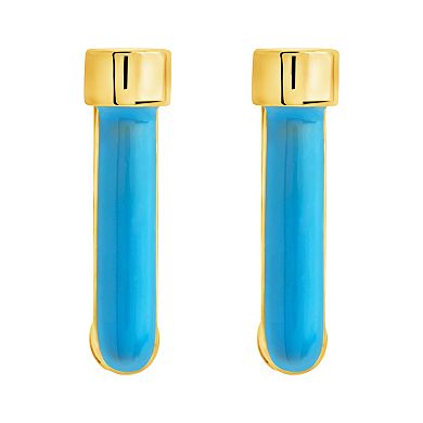 MC Collective Shayla Rectangle Hoop Earrings