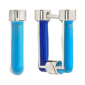 MC Collective Shayla Rectangle Hoop Earrings