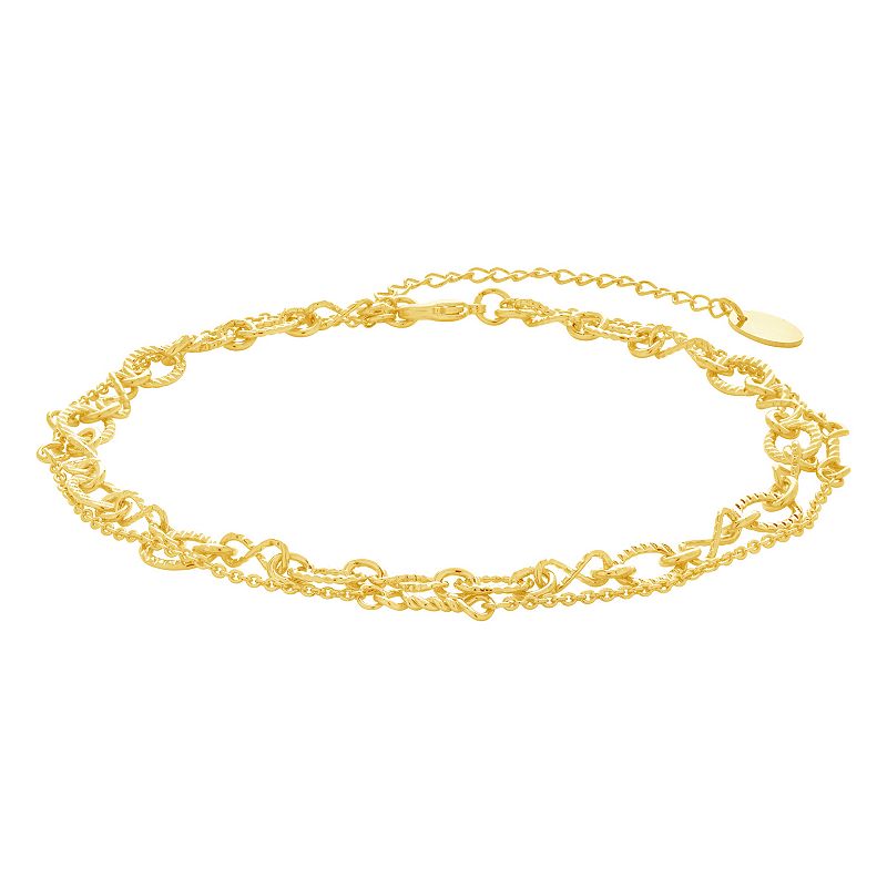 MC Collective Radella Chain Anklet, Women's,