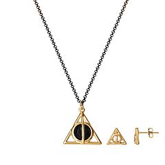 Harry Potter Necklace and Stud Set