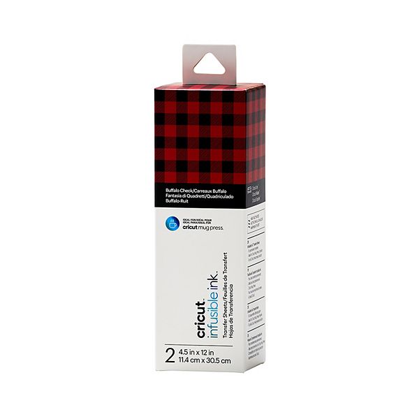 Cricut 2ct Infusible Ink Transfer Sheets Patterned - Buffalo Check