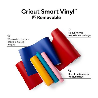 Cricut® Smart Vinyl – Removable (3 ft) - Black