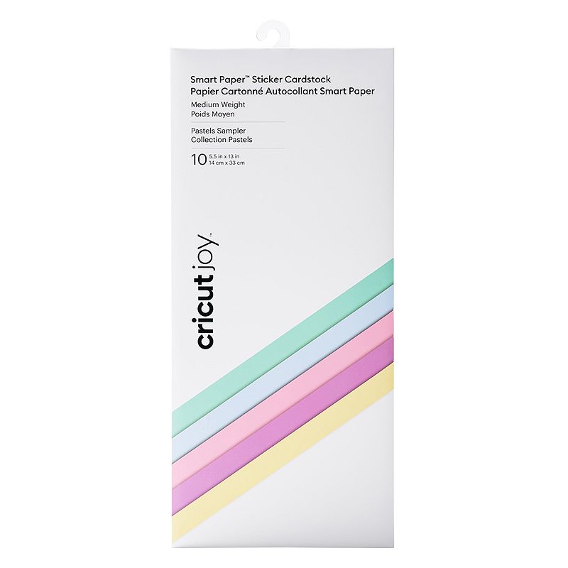 Cricut Joy Smart Paper Sticker Cardstock, Pastels, Adult Unisex, Multicolor