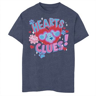 Boys 8-20 Blue's Clues & You: Hearts & Clues Graphic Tee