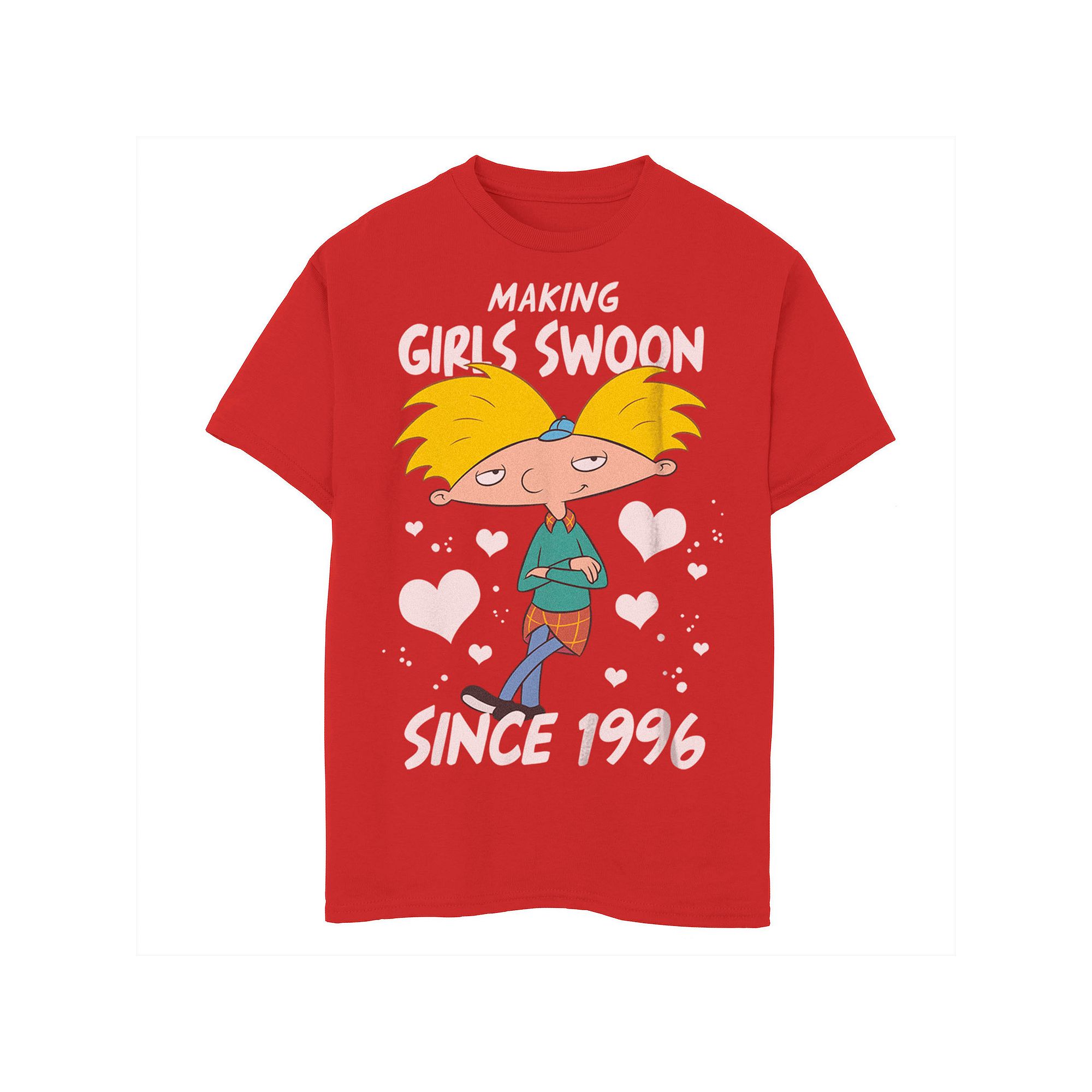 Boys 8-20 Nickelodeon Hey Arnold Making Girls Swoon Since 1996 Arnold Portr