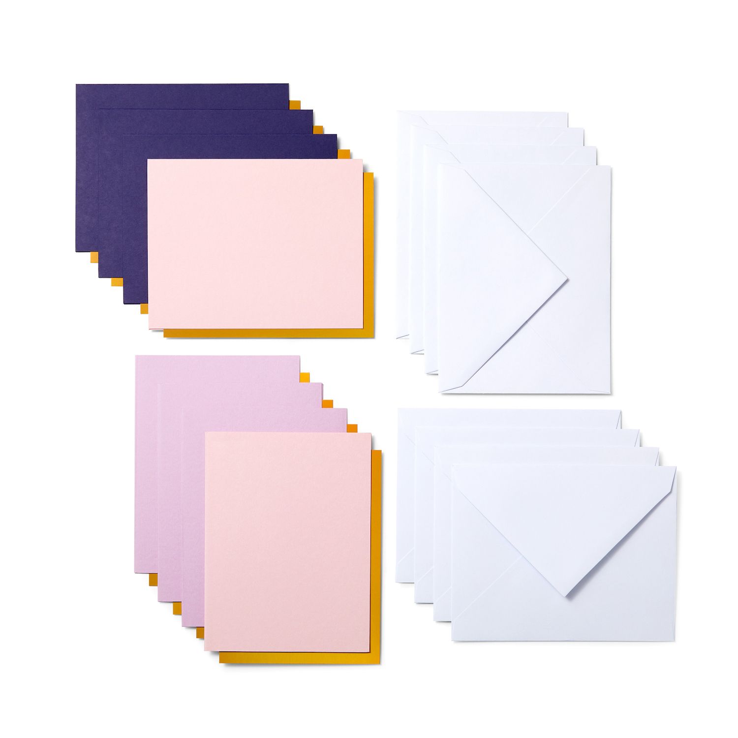 Blank Greeting Cards w/ Envelopes - Ivory, 5.5x 8.5, 25/PK, 7