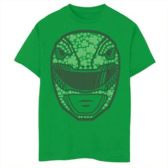 Boys 8-20 Power Rangers Shamrock Helmet Graphic Tee