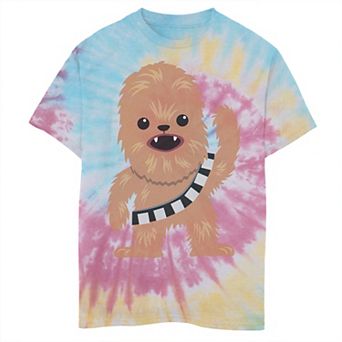Boys 8-20 Star Wars Chewie Cutie Tie Dye Graphic Tee