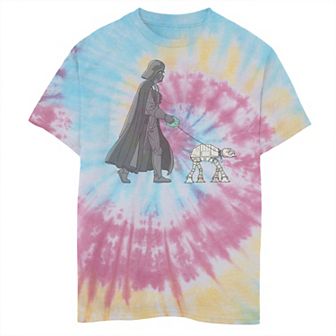 Boys 8-20 Star Wars Darth Vader AT-AT Walker Tie Dye Graphic Tee