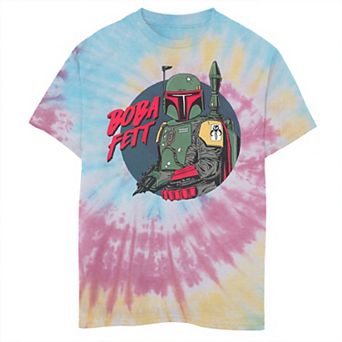 Boys 8-20 Star Wars Boba Fett Poster Tie Dye Graphic Tee