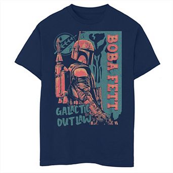 Boys 6-20 Star Wars Book Of Boba Fett Galactic Outlaw Graphic Tee
