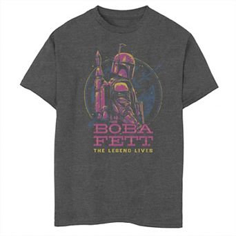 Boys 8-20 Star Wars Book Of Boba Fett The Legend Lives Graphic Tee