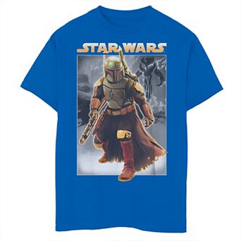 Boys 6-20 Star Wars Book Of Boba Fett Hunter For Hire Graphic Tee