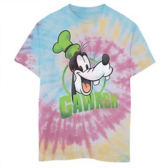 Disney's Mickey and Friends Boys 8-20 Goofy Gawrsh Portrait Tie Dye Graphic Tee
