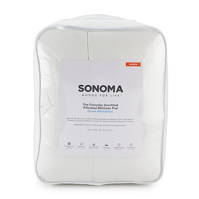 Sonoma Goods For Life® The Everyday Overfilled Mattress Pad