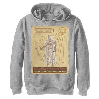 Boys 8-20 Marvel Moon Knight Ancient Card Graphic Hoodie