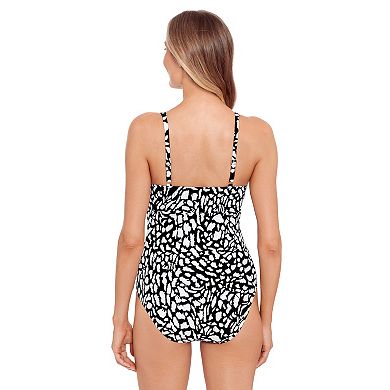 Women's Bal Harbour Crossover One-Piece Swimsuit