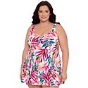 Plus Size One-Piece Swimsuits