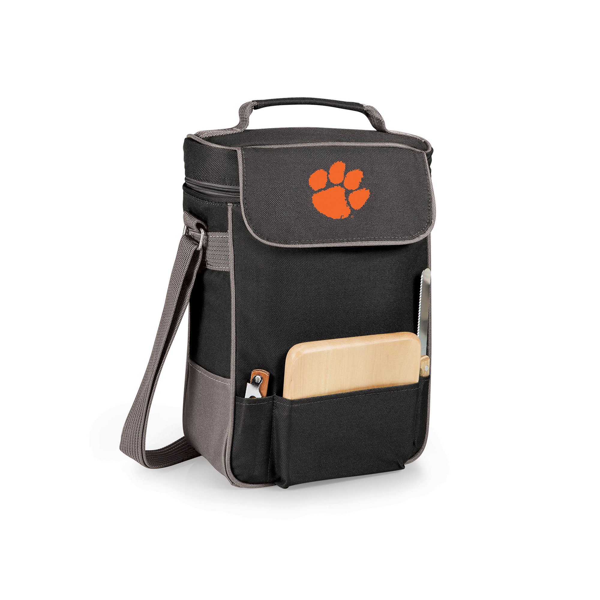 Clemson Tigers Insulated Wine Cooler, Black