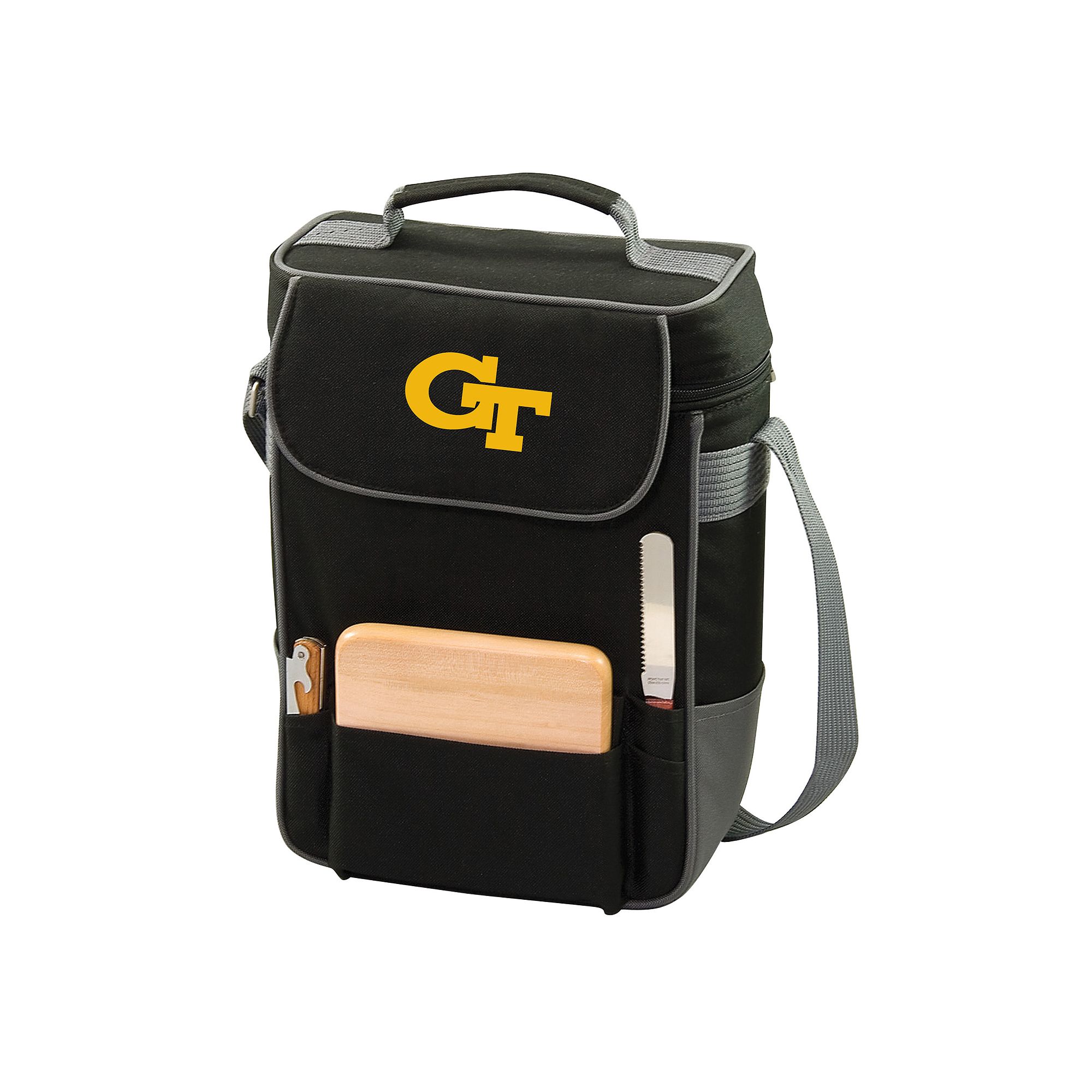 Georgia Tech Yellow Jackets Insulated Wine Cooler, Black