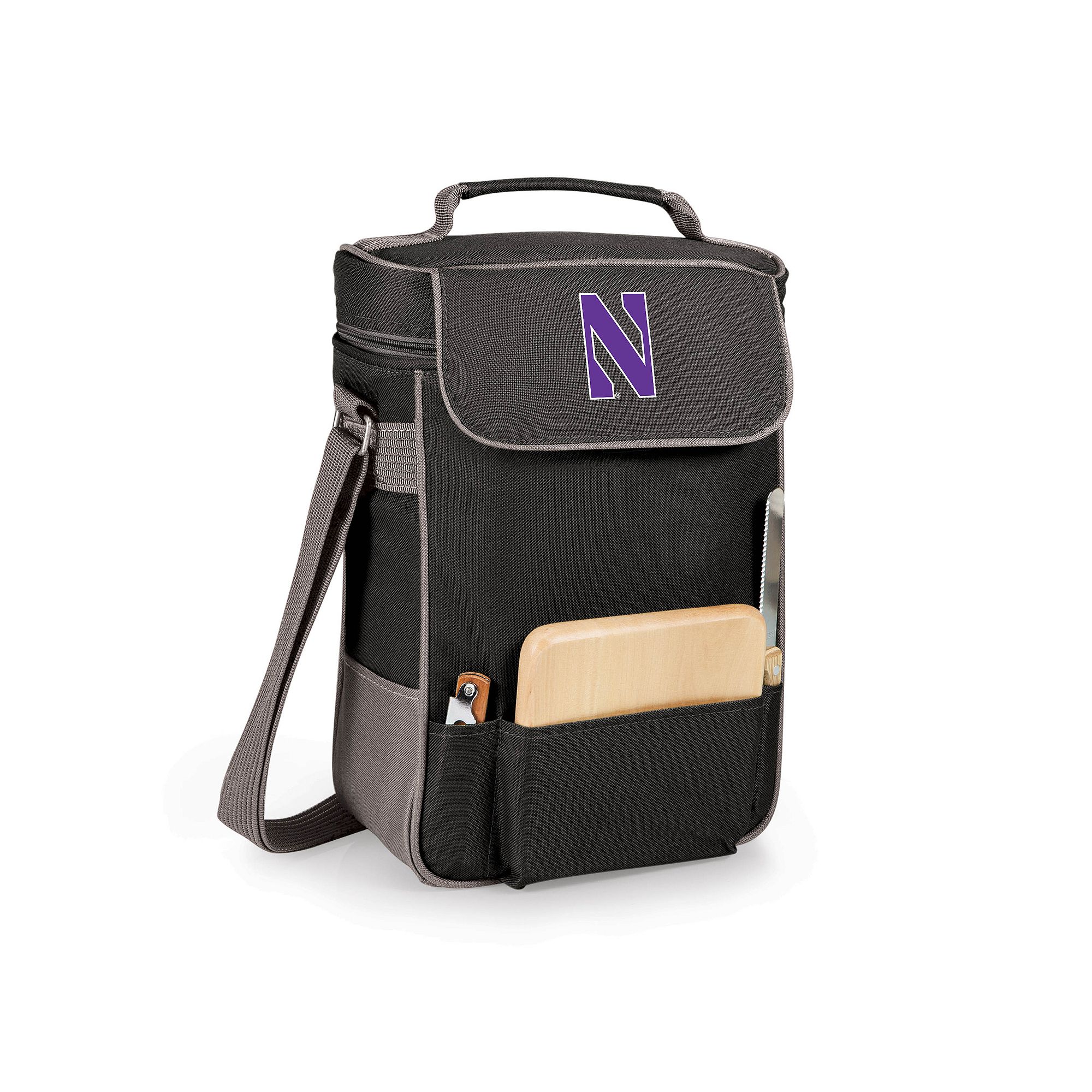 Northwestern Wildcats Insulated Wine Cooler, Black