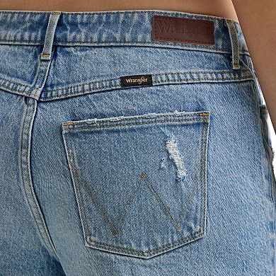 Women's Wrangler High-Rise Vintage Cutoff Jean Shorts