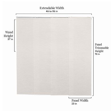 Chicology Slate Adjustable Sliding Panel