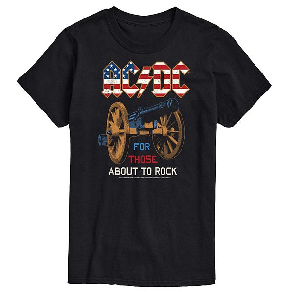 Men's ACDC About To Rock Tee