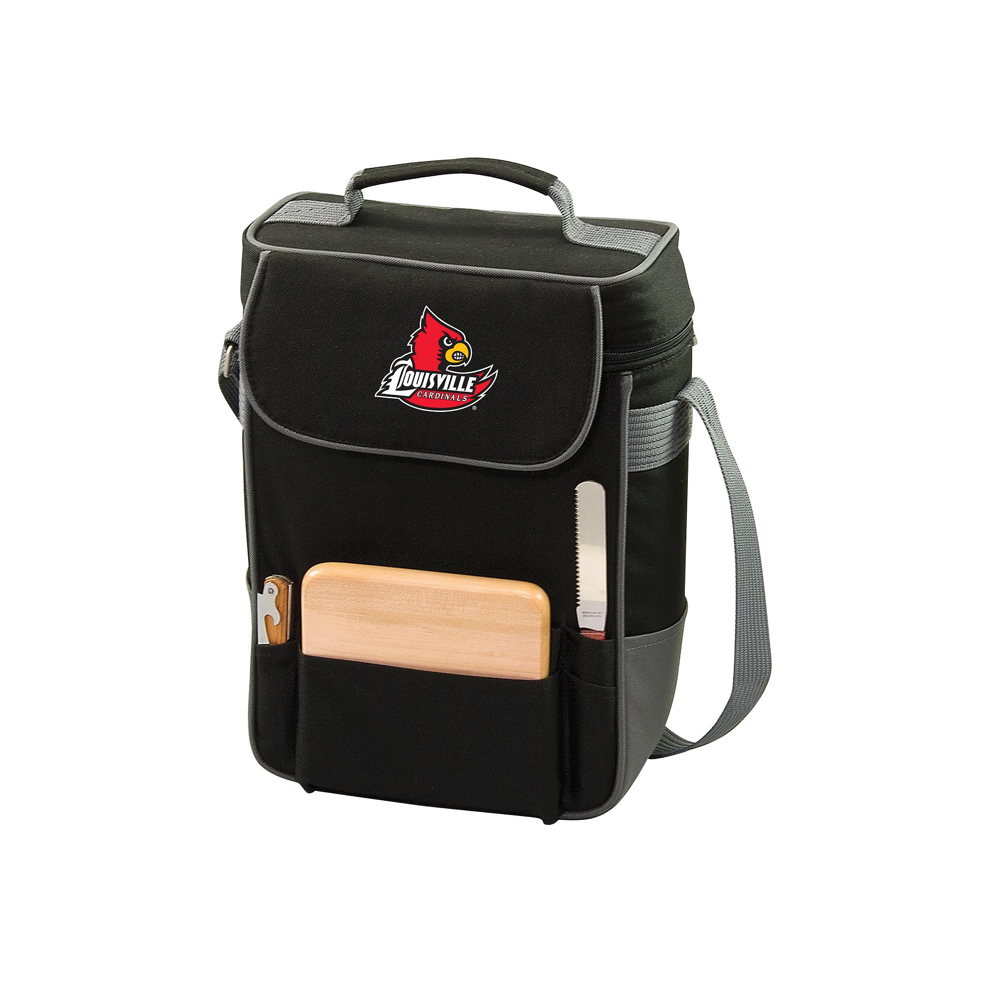 Louisville Cardinals Insulated Wine Cooler, Black
