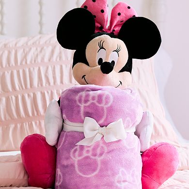 Disney's Minnie Mouse Kids Buddy & Throw Set by The Big One®