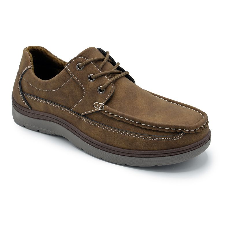 Aston Marc Mens Boat Shoes, Size: 9, Lt Brown
