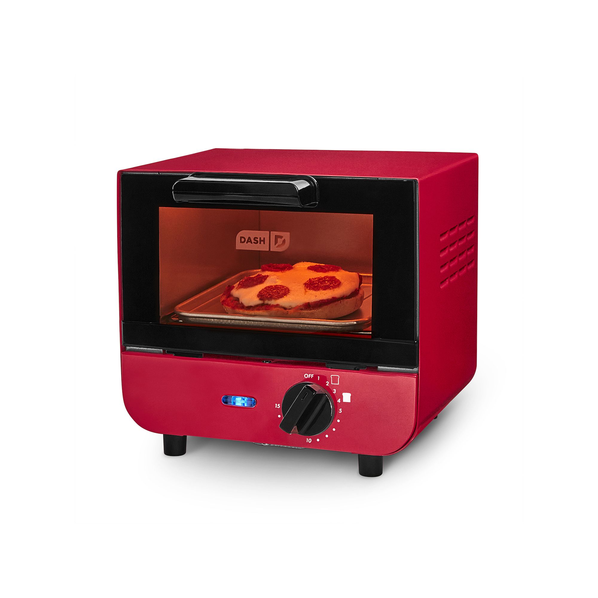Dash Mini Toaster Oven, Red