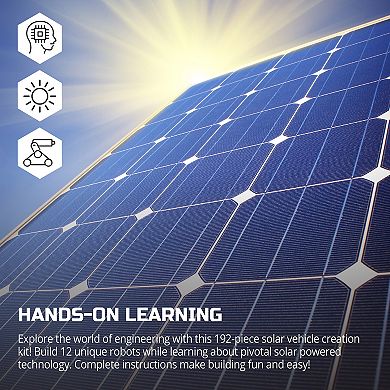 Discovery Mindblown 197-Piece Toy Solar Vehicle Construction Set