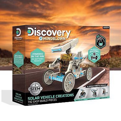 Discovery Mindblown 197-Piece Toy Solar Vehicle Construction Set 