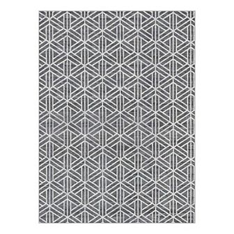 Unique Loom Motif Matrix Trellis Rug