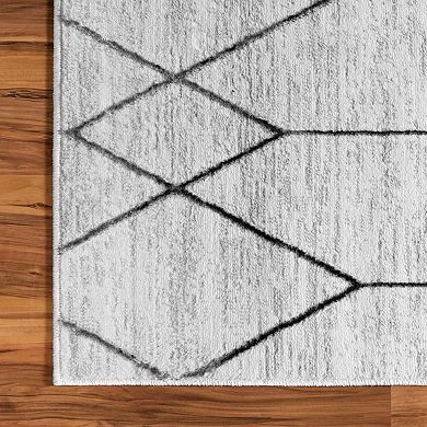 Unique Loom Deco Matrix Trellis Rug