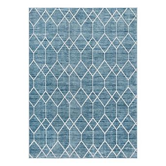 Unique Loom Deco Matrix Trellis Rug