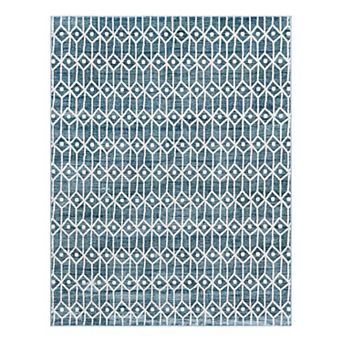 Unique Loom Diamonds Matrix Trellis Rug