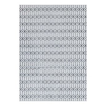 Unique Loom Diamonds Matrix Trellis Rug