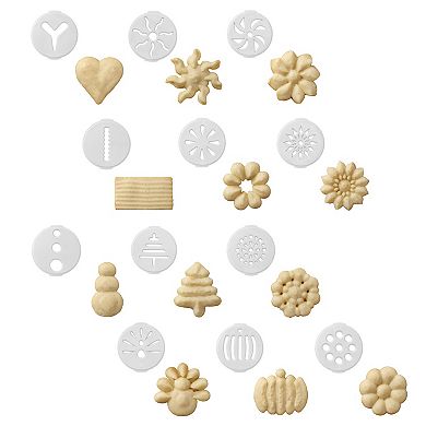 Wilton Simple Success Cookie Press 13-piece Set