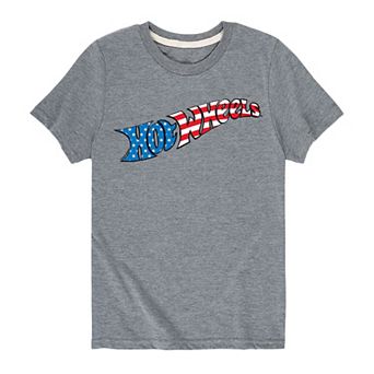 Boys 8-20 Hot Wheels Americana Flag Graphic Tee