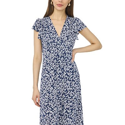 kikas printed midi dress WW41425] KIKA VARGAS