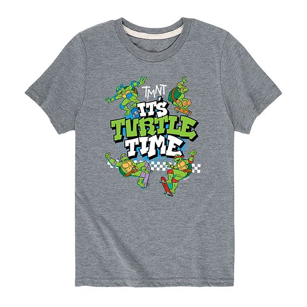 Kids Teenage Mutant Ninja Turtles TMNT Short Sleeve T-Shirt Size 8