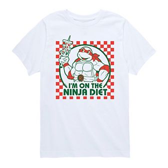 Boys 8-20 Teenage Mutant Ninja Turtles Ninja Diet Pizza Graphic Tee