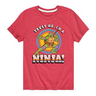 Boys 8-20 Teenage Mutant Ninja Turtles Trust Me I'm A Ninja Graphic Tee